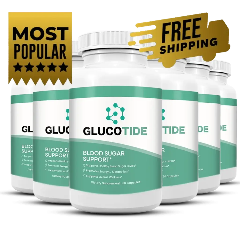 GlucoTide bottles